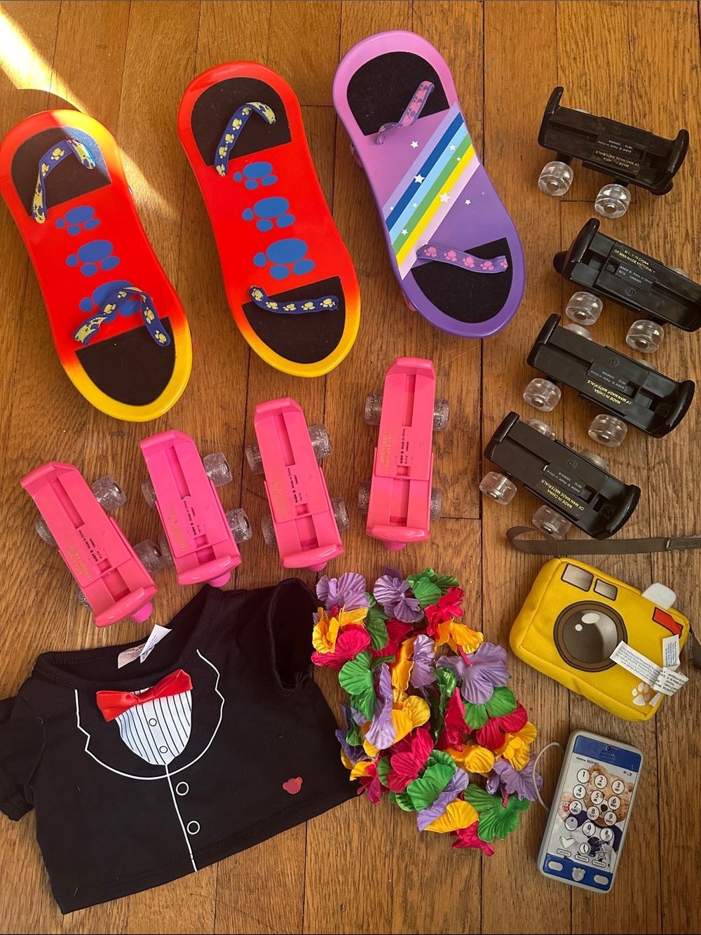 Build a Bear Skateboards, Skates, Accessories